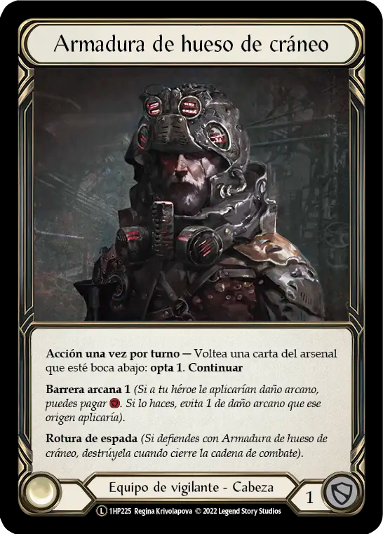 [ESP] Skullbone Crosswrap “Armadura de hueso de cráneo”