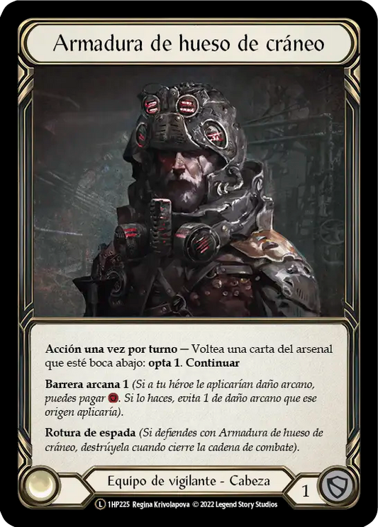 [ESP] Skullbone Crosswrap “Armadura de hueso de cráneo”