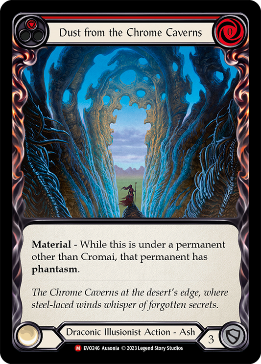 Dust from the Chrome Caverns Rainbow Foil