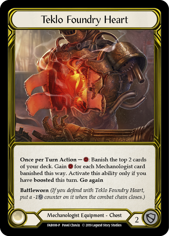 Teklo Foundry Heart Gold Foil - FAB008