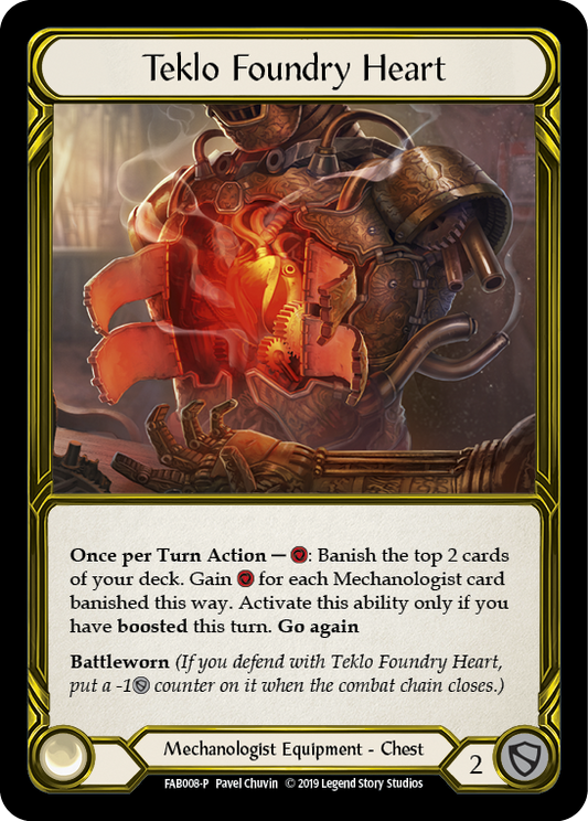 Teklo Foundry Heart Gold Foil - FAB008