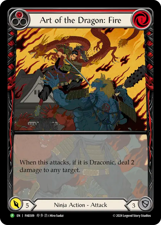 [ENG] [RF] [EA] Art of the Dragon: Fire - FAB309