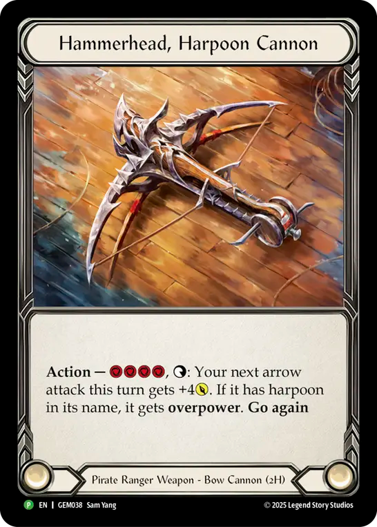 [ENG] [CF] Hammerhead, Harpoon Cannon - GEM038