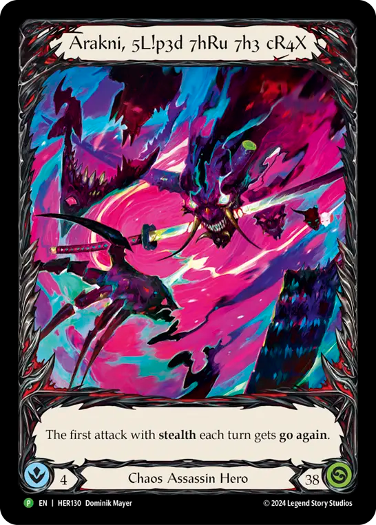 [ENG] [CF] [EA] Arakni, 5L!p3d 7hRu 7h3 cR4X (Slippy) - HER130