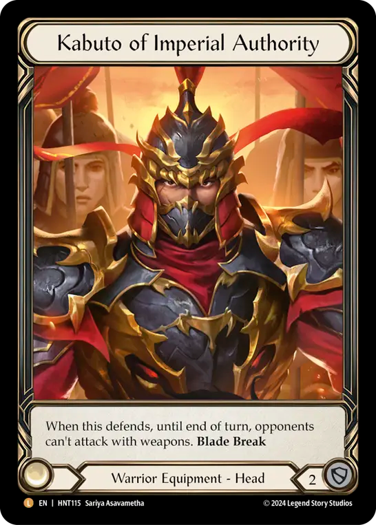 [ENG] [CF] [EA] Kabuto of Imperial Authority