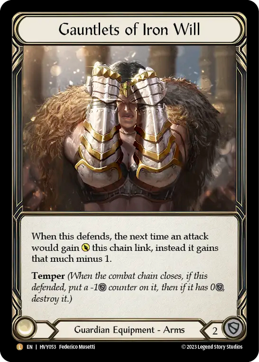 [ENG] [CF] Gauntlets of Iron Will