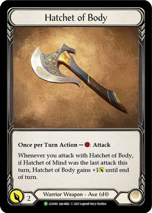 [ENG] [CF] Hatchet of Body - LGS049