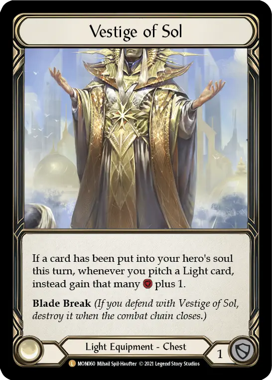 [ENG] [CF] Vestige of Sol (1st Edition)