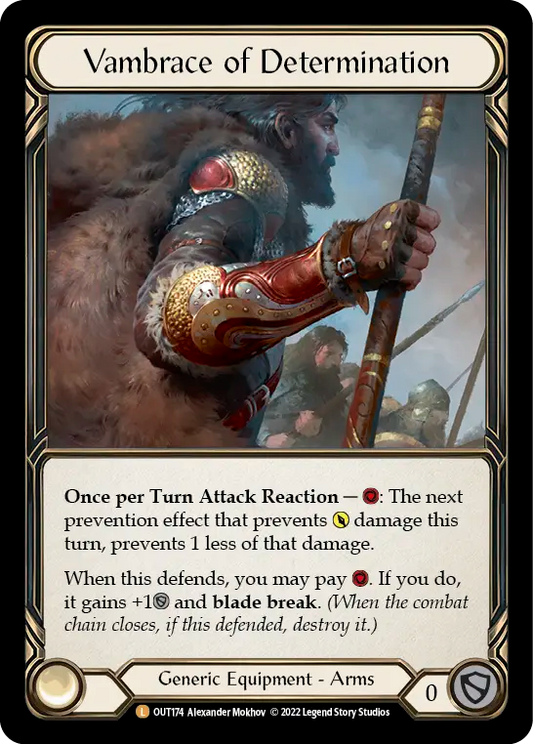[ENG] [RF] Vambrace of Determination