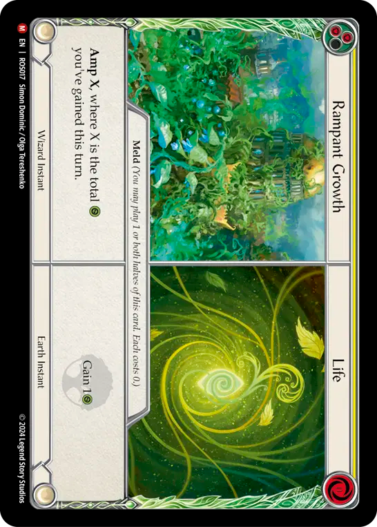 [ENG] Rampant Growth // Life