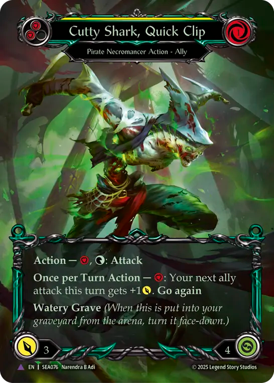 [ENG] [CF] [Marvel] Cutty Shark, Quick Clip