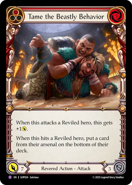 [ENG] [RF] Tame the Beastly Behavior