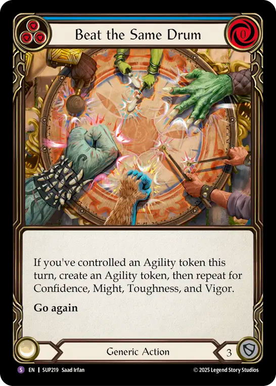 [ENG] [RF] Beat the Same Drum