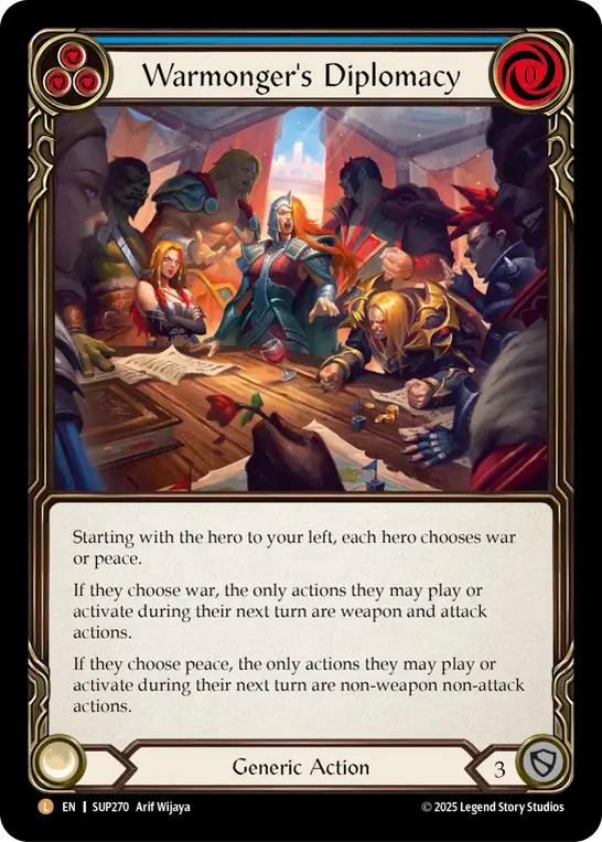 [ENG] [RF] Warmonger’s Diplomacy