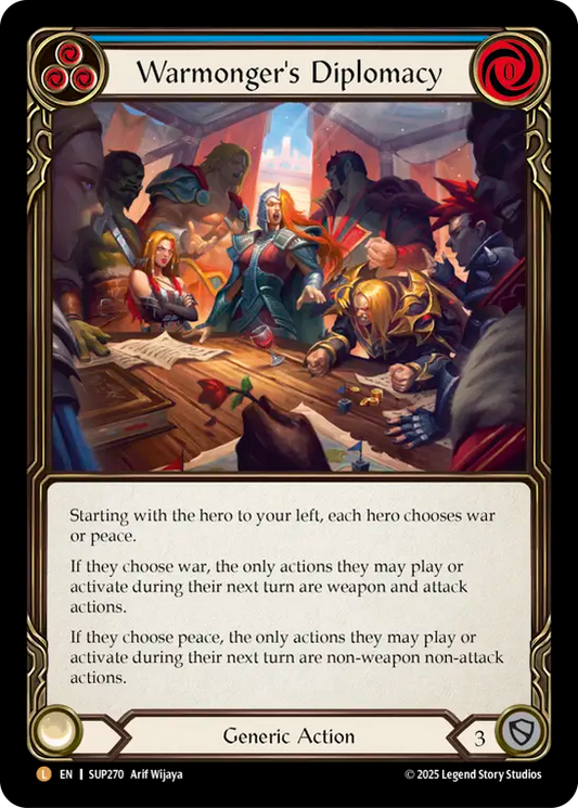 [ENG] [RF] Warmonger’s Diplomacy
