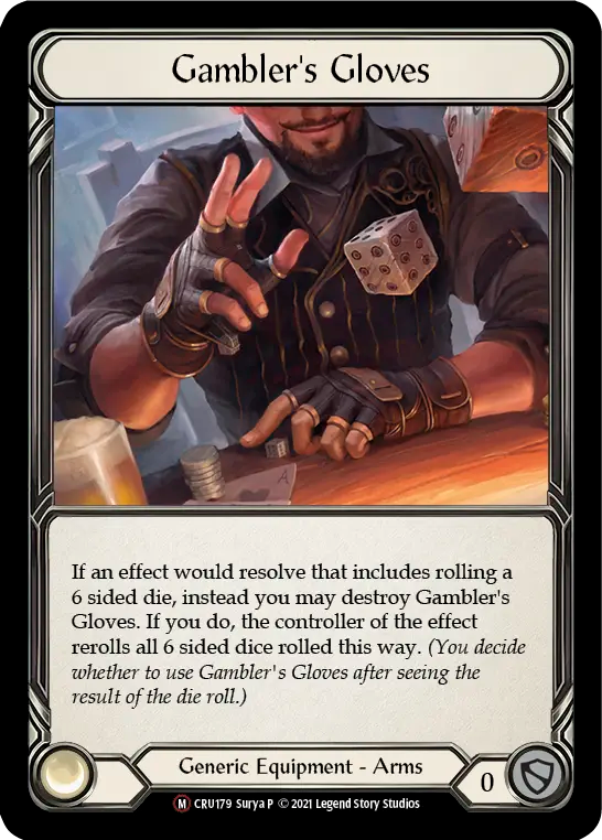 [ENG] [RF] Gambler’s Gloves (Unlimited)