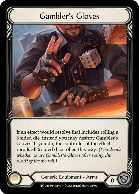 [ENG] [RF] Gambler’s Gloves (Unlimited)