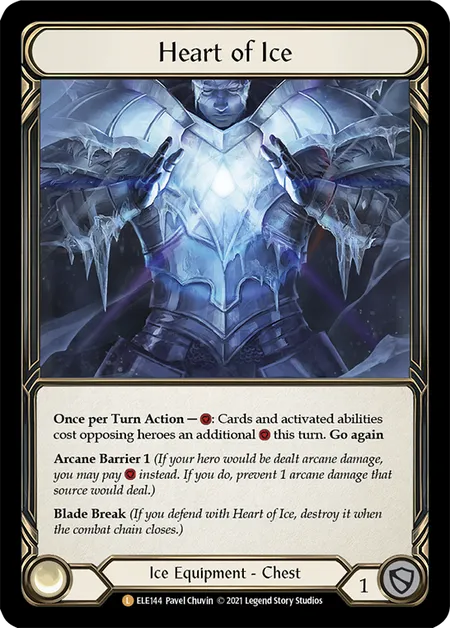 Heart of Ice Cold Foil (1st Edition)