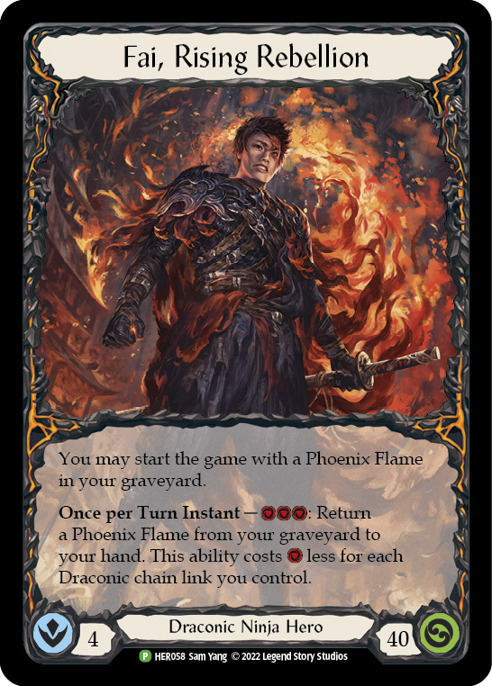 Fai, Rising Rebellion Cold Foil - HER058