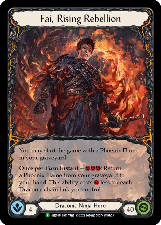 Fai, Rising Rebellion Cold Foil - HER058